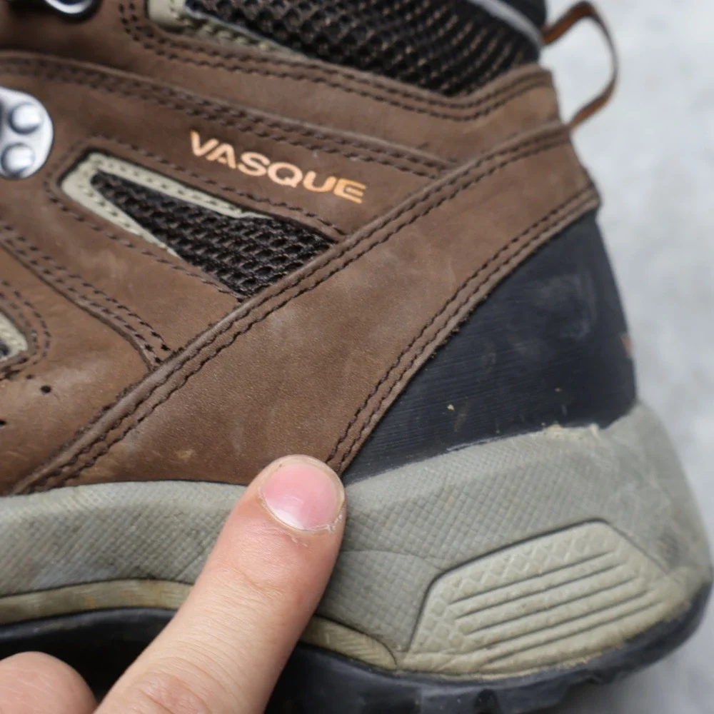 Vasque Mens 10.5M Hiking Boots Brown Breeze‎ 2.0 Mid Gore Tex Rain Trail Trek